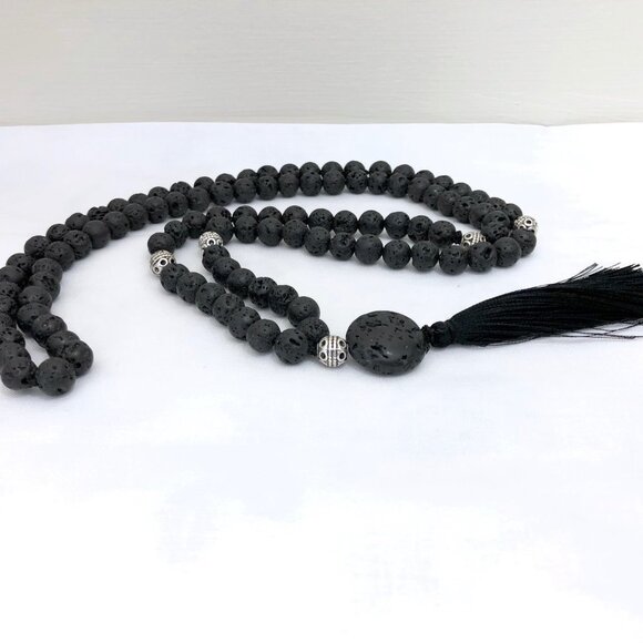 MALA Kit! Build your own Lava Rock Mala - Picture 4 of 6